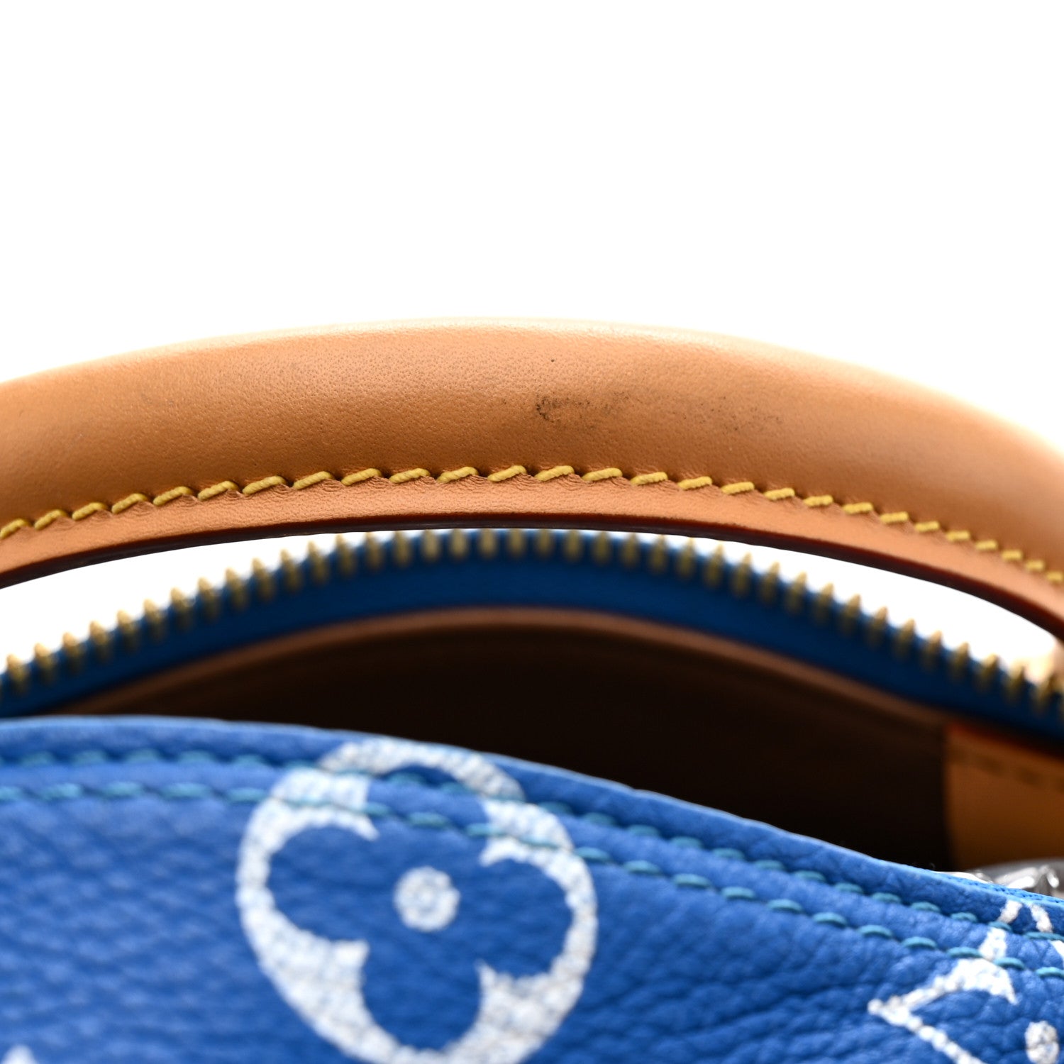 Louis Vuitton Calfskin Monogram Speedy P9 Bandouliere 40 Blue 18 of 18