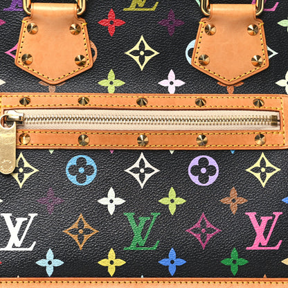 Louis Vuitton Monogram Multicolor Alma Black 7 of 11