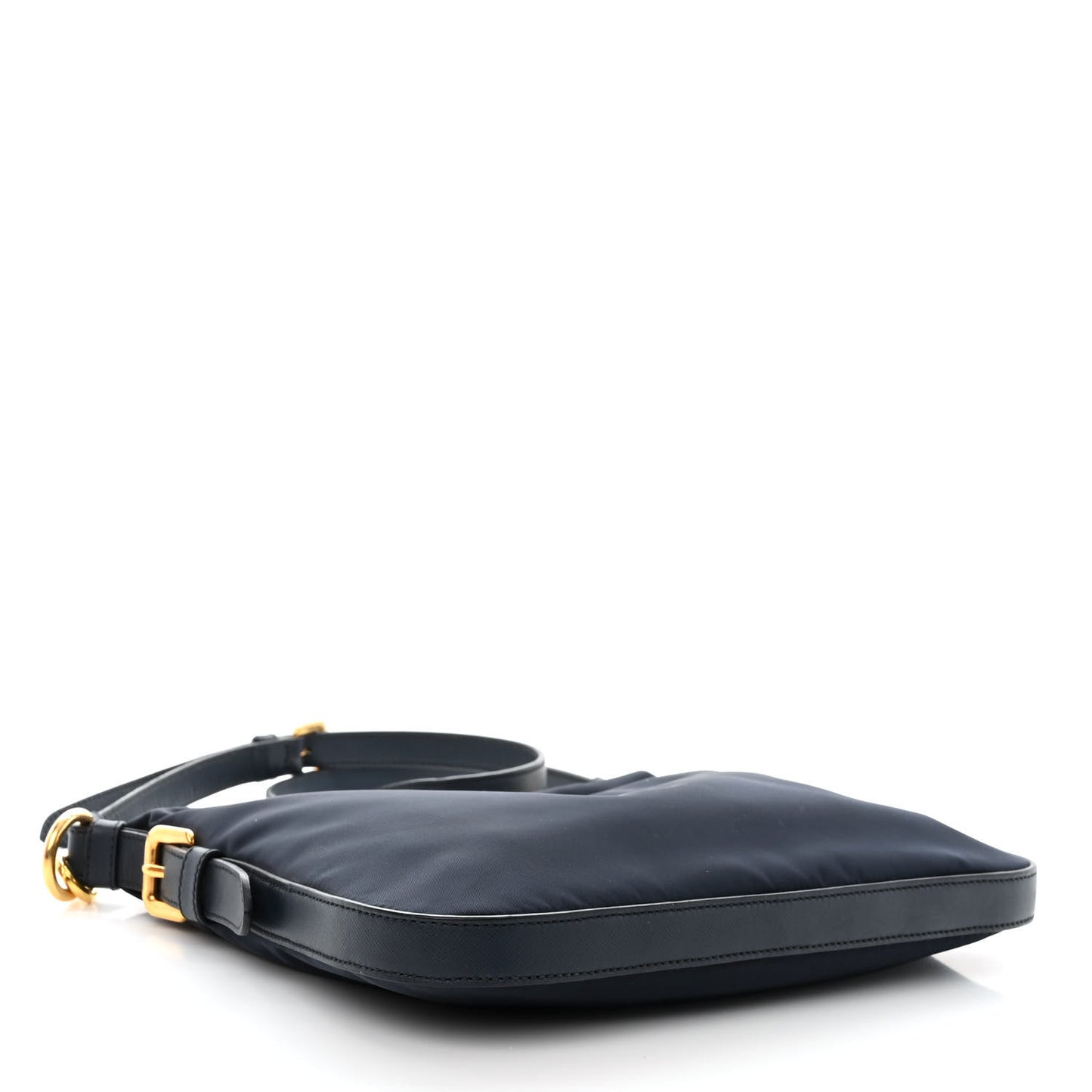Vela Nylon Saffiano Crossbody Navy