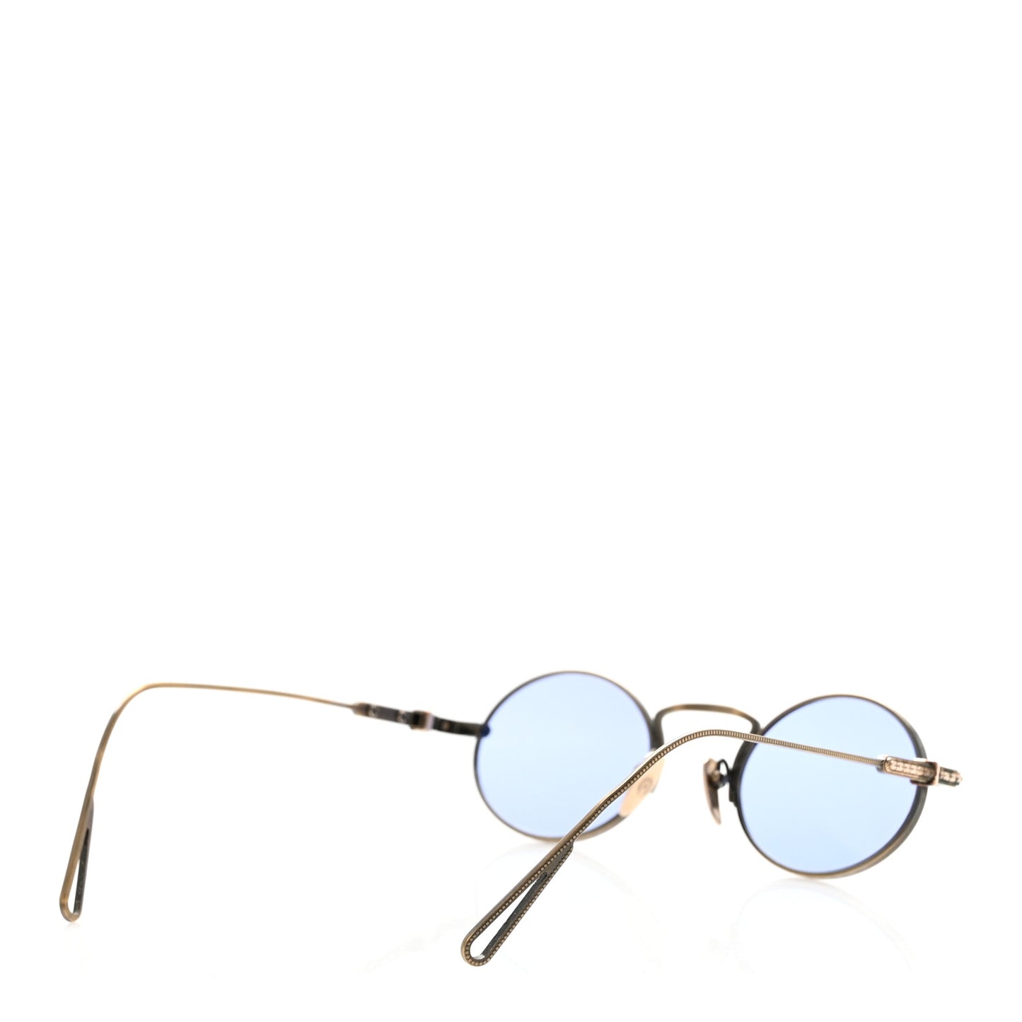 Metal Clapper Sunglasses Gold
