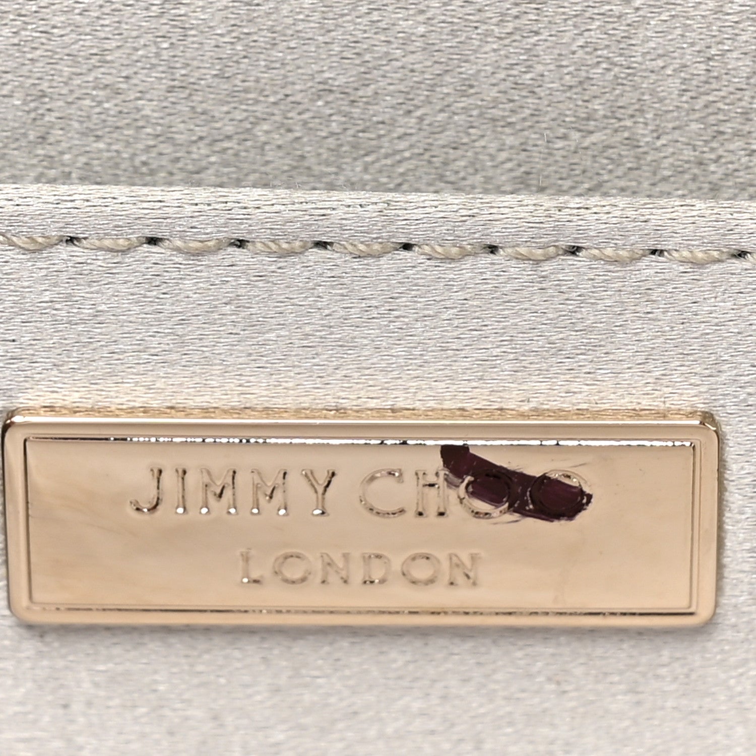 Jimmy Choo Acrylic Glitter Sweetie Clutch Champagne 6 of 9