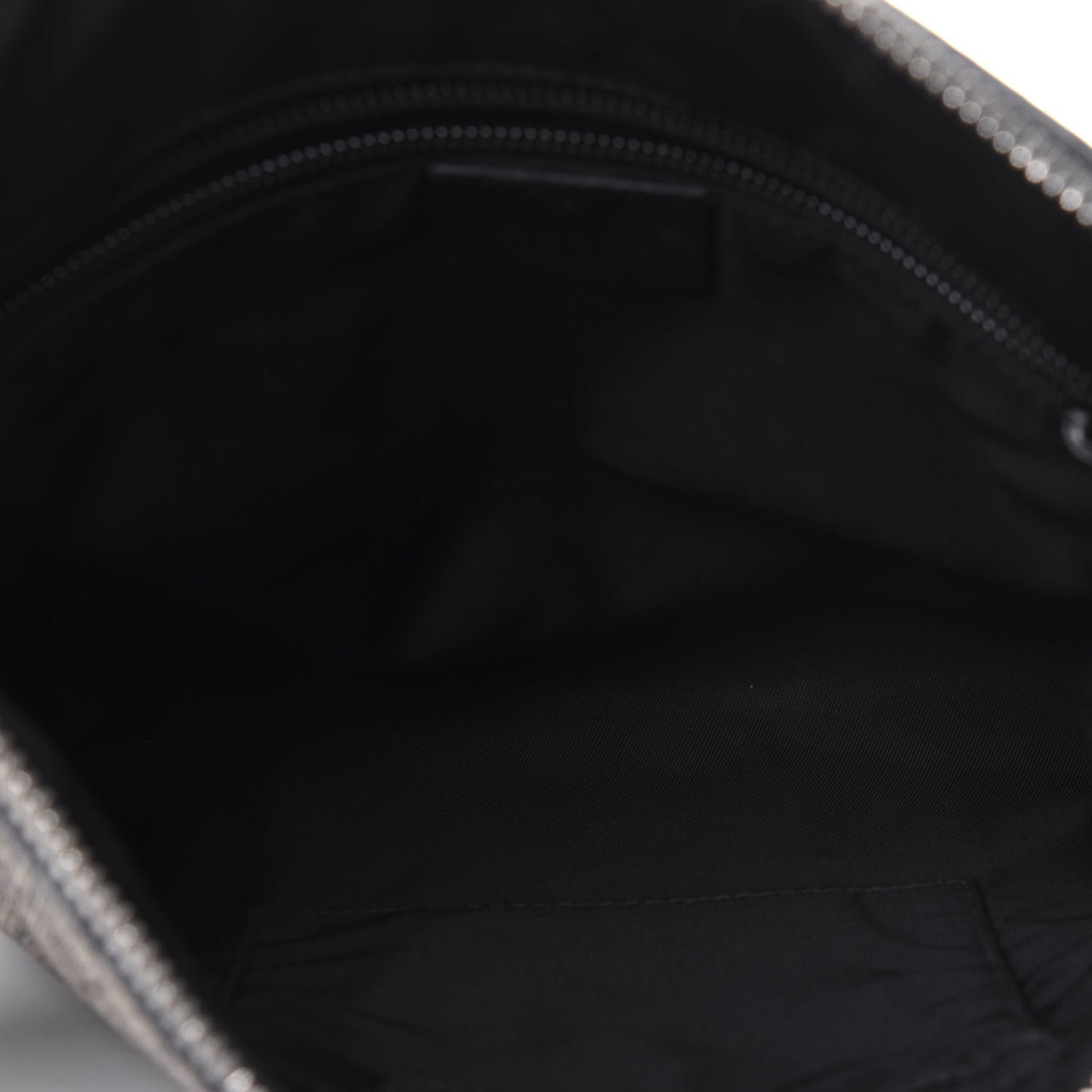 GG Supreme Monogram Web Messenger Bag Black