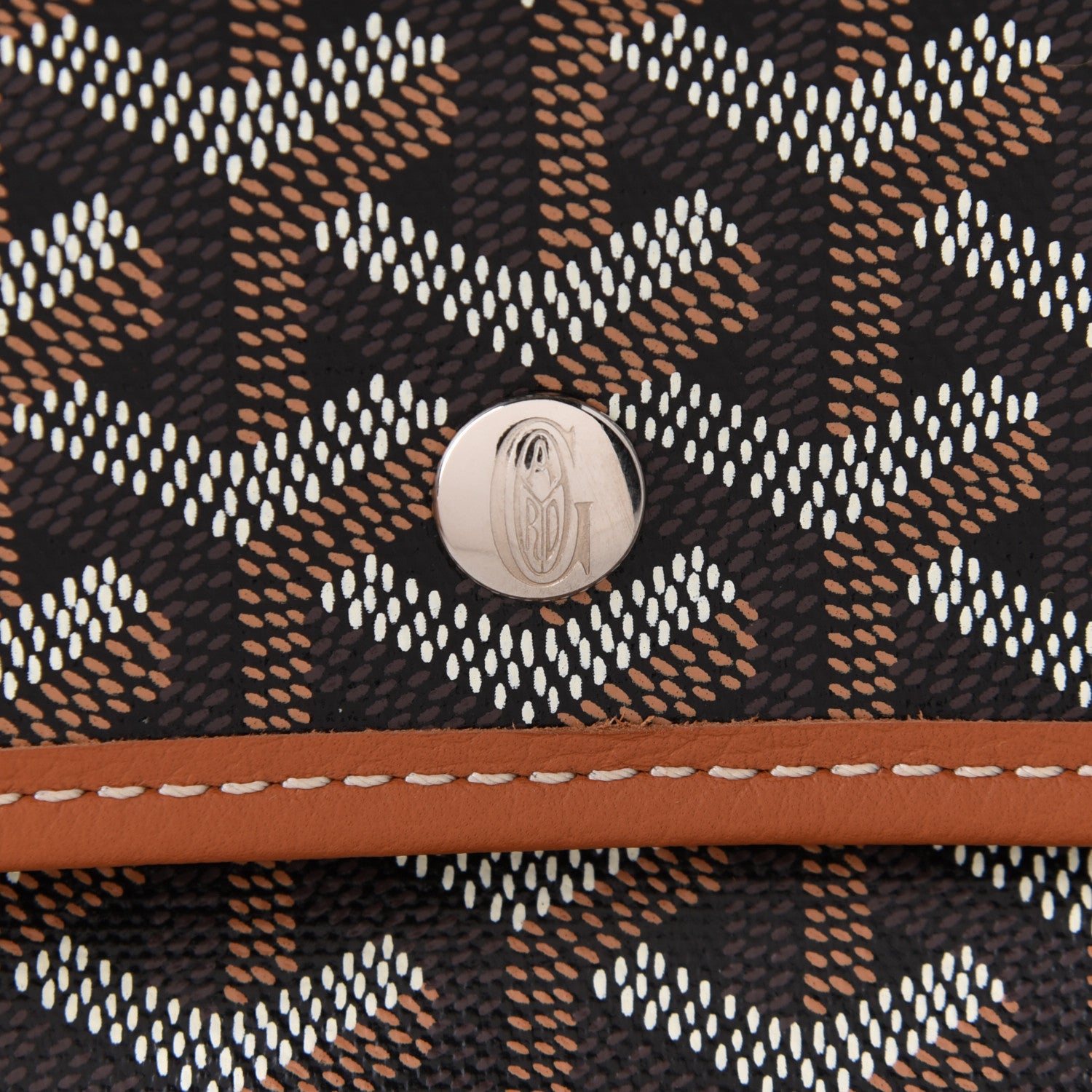 Goyard Goyardine Pouch Black Gold 7 of 7