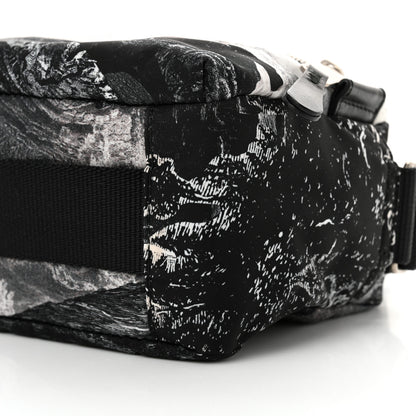 Burberry Nylon Dreamscape Print EKD Aviator Crossbody Bag Black 10 of 11