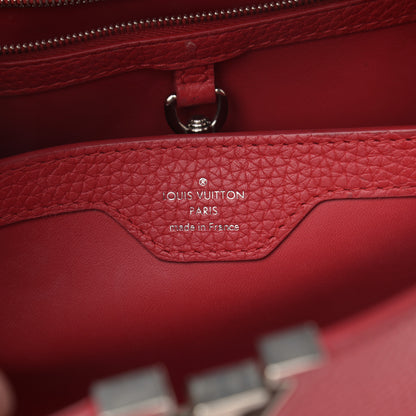 Louis Vuitton Taurillon Capucines BB Scarlet Red 5 of 14
