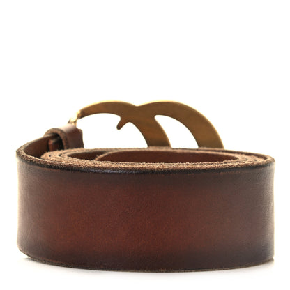 Gucci Faded Calfskin Double G 40mm Belt 90 36 Cuir 2 of 4