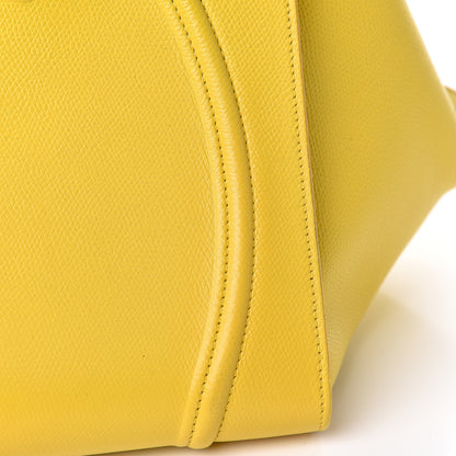 Celine Grained Calfskin Medium Phantom Luggage Yellow 16 of 28