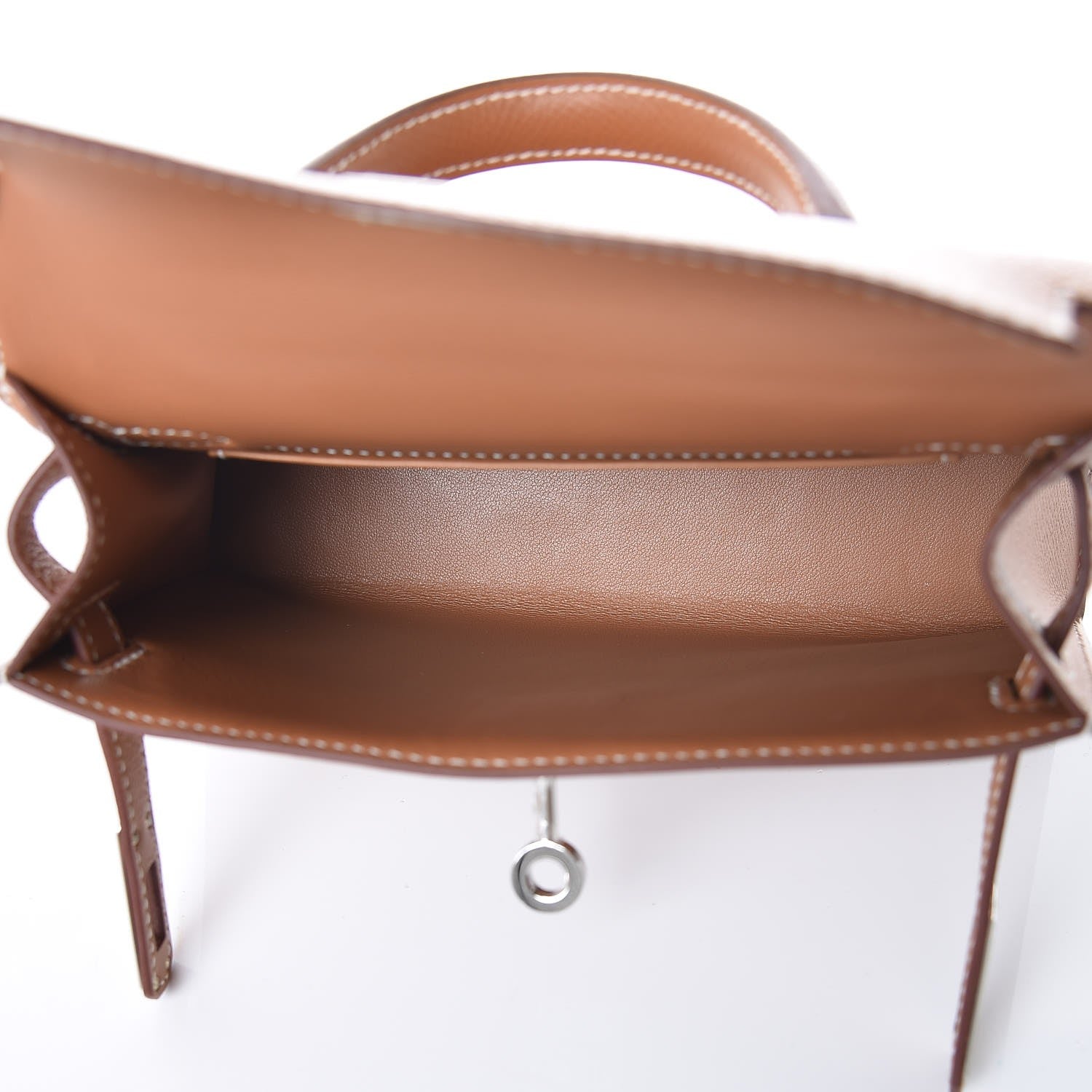 Hermes Epsom Mini Kelly Sellier 20 Gold 9 of 35