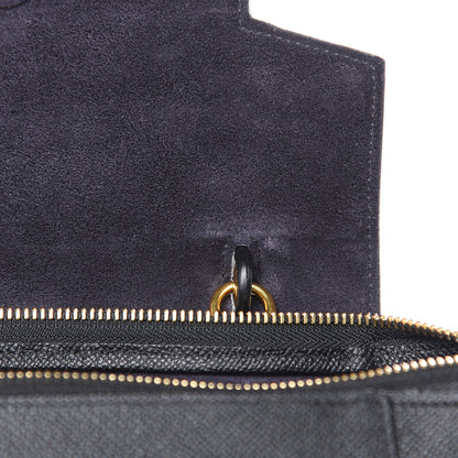 Celine Grained Calfskin Micro Belt Bag Black 10 of 10