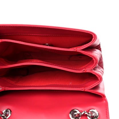 Chanel Calfskin Mini Tramezzo Flap Red 5 of 16