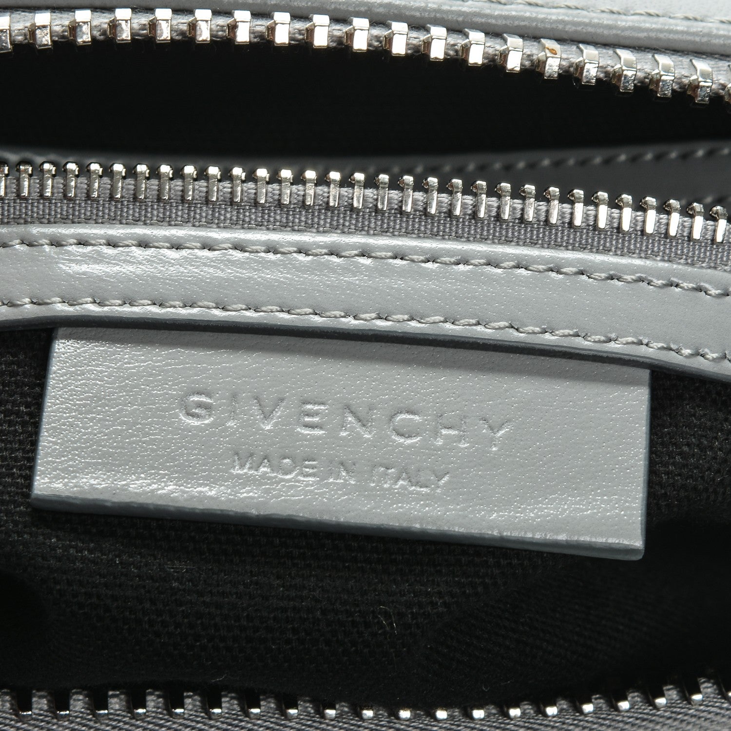 Givenchy Shiny Lord Calfskin Small Antigona Pearl Grey 6 of 6