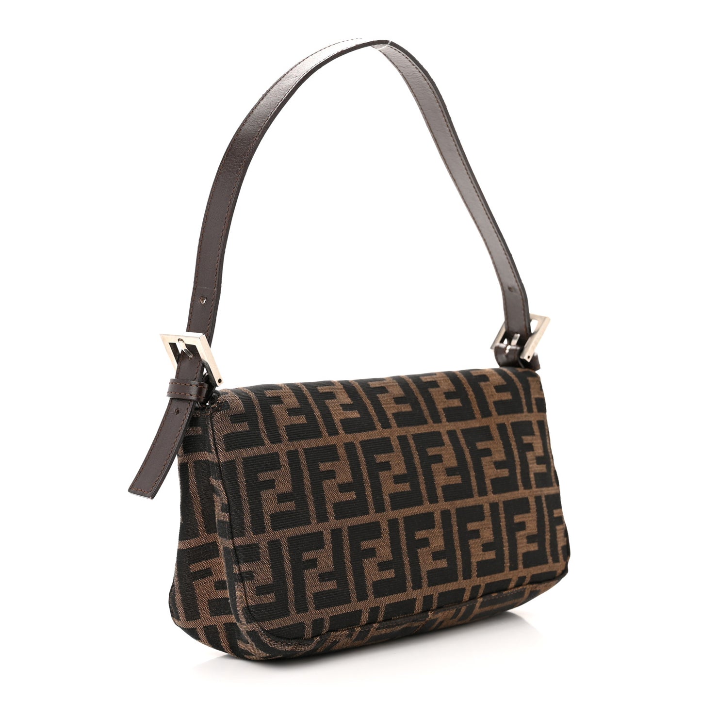 Zucca Baguette Double Flap Tobacco