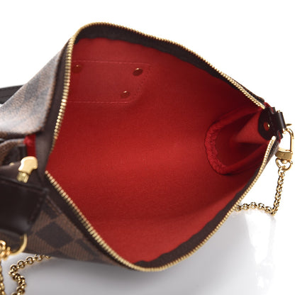 Louis Vuitton Damier Ebene Eva Clutch 5 of 7