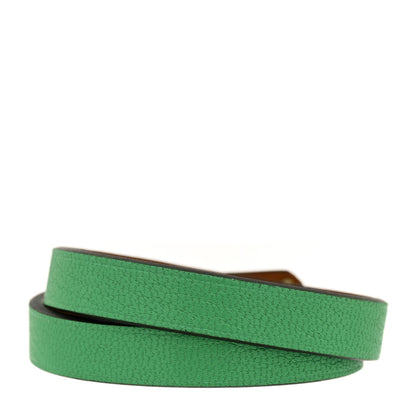 Hermes Chevre Chamkila Mini Kelly Double Tour Bracelet T1 Vert Comics 3 of 5
