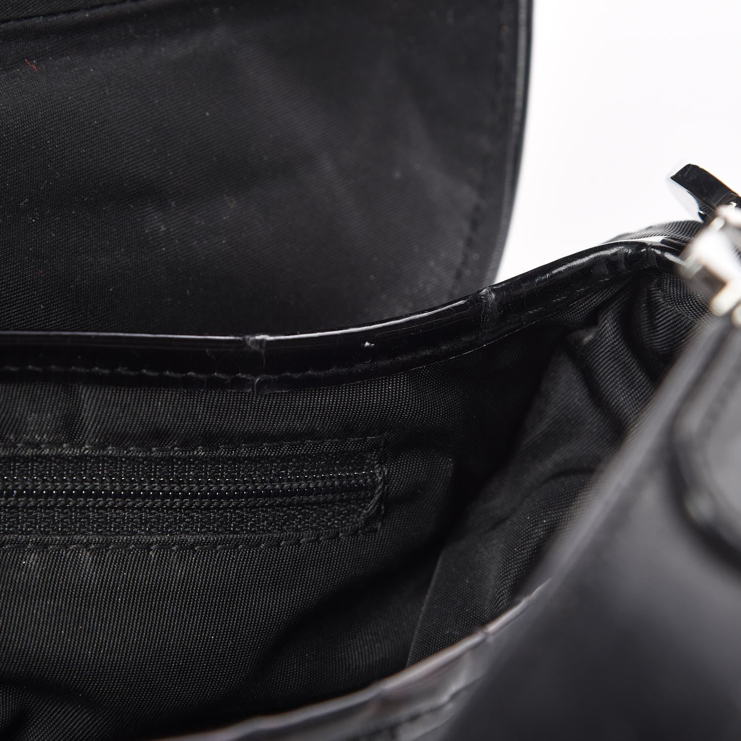 Christian Dior Nylon Saddle Bag Black 9 of 16