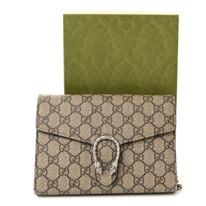 Gucci GG Supreme Monogram Mini Dionysus Chain Wallet Beige Taupe 11 of 11