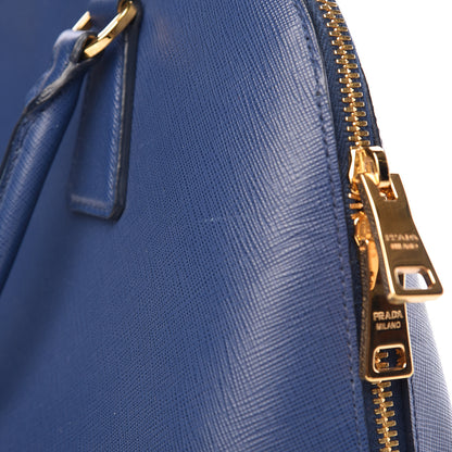 Prada Saffiano Lux Medium Promenade Tote Bluette 15 of 15