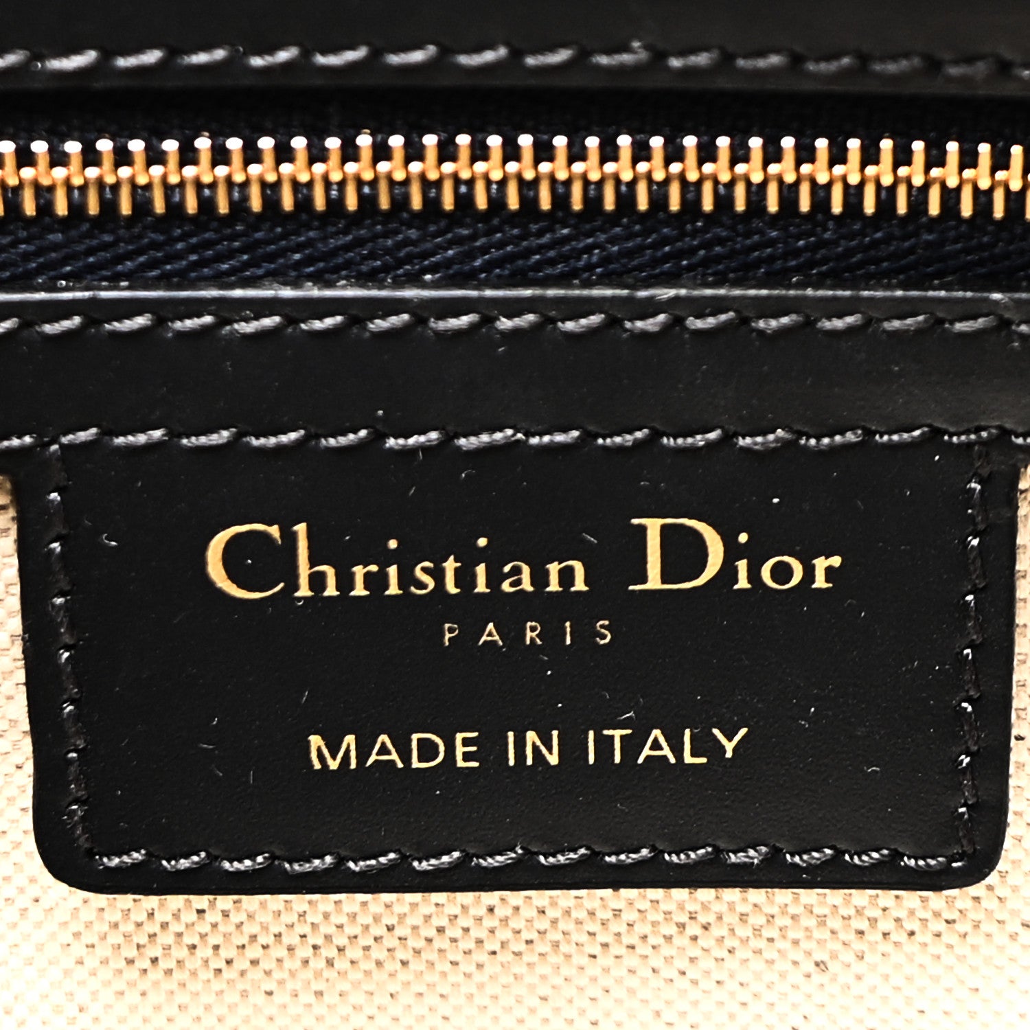 Christian Dior Oblique Groove 20 Bag Blue 6 of 10