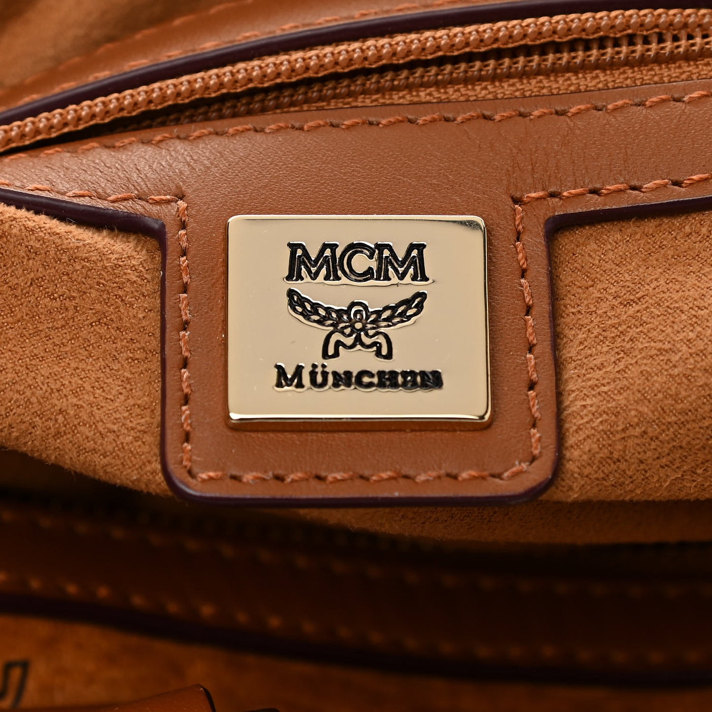 Visetos Essential Boston Bag Cognac
