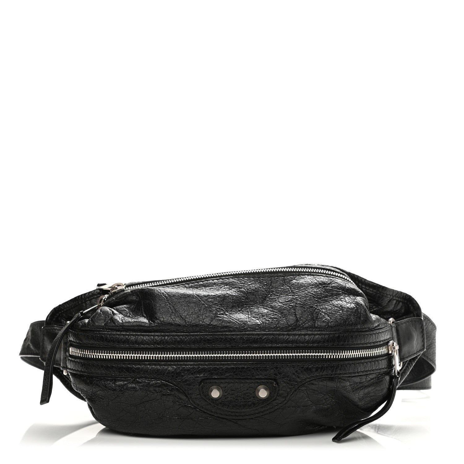 Balenciaga Lambskin Classic Hardware Neo Lift Hip Bag Black 1 of 16