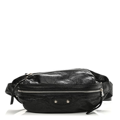 Balenciaga Lambskin Classic Hardware Neo Lift Hip Bag Black 1 of 16