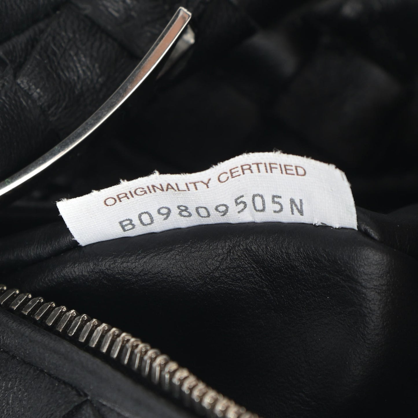 Nappa Intrecciato Mini Jodie Black