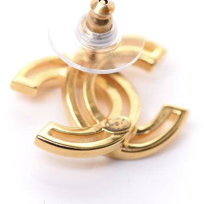 Chanel Metal Obazine CC Earrings Gold 4 of 6