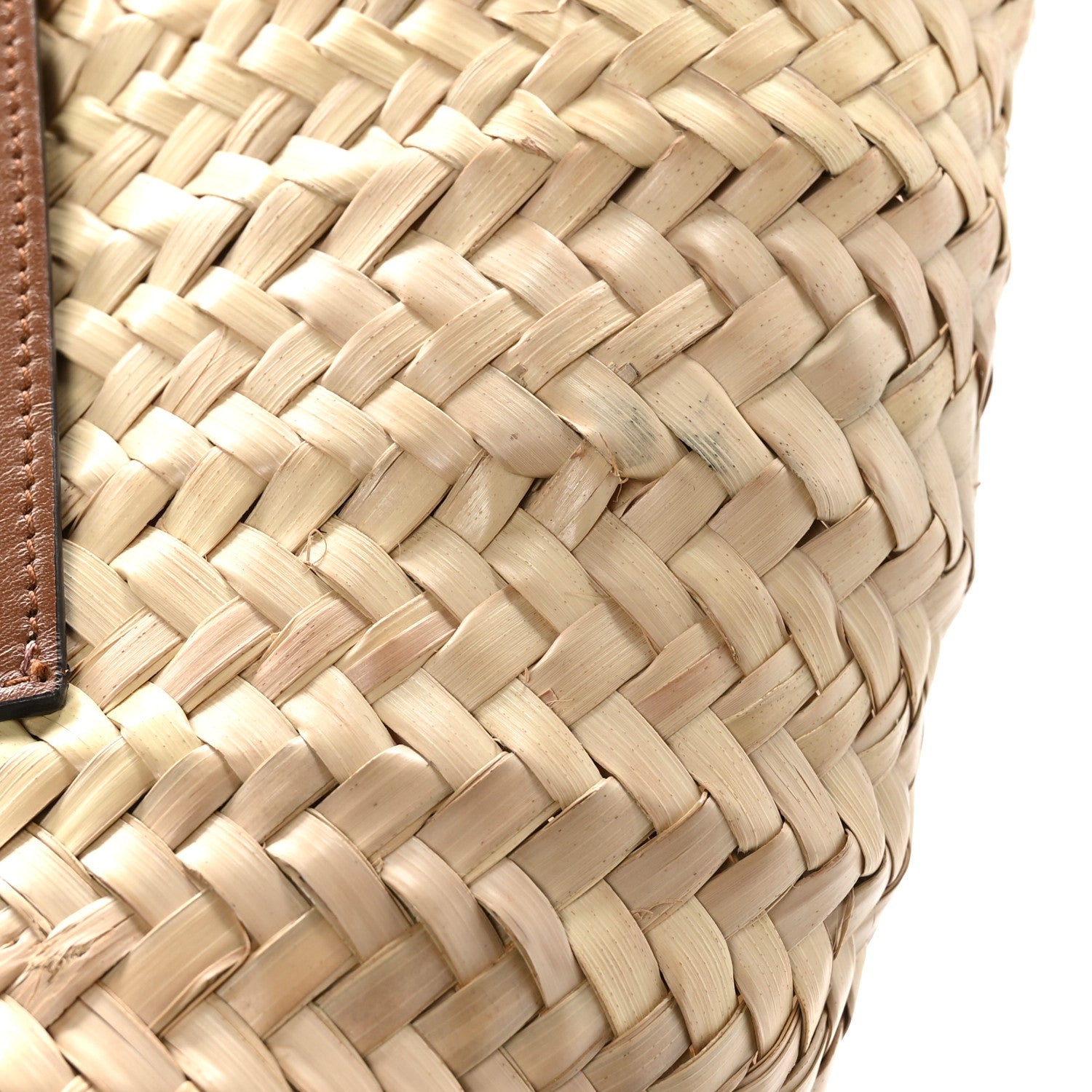 Jimmy Choo Raffia Logo Basket Tote Natural Brown 9 of 11