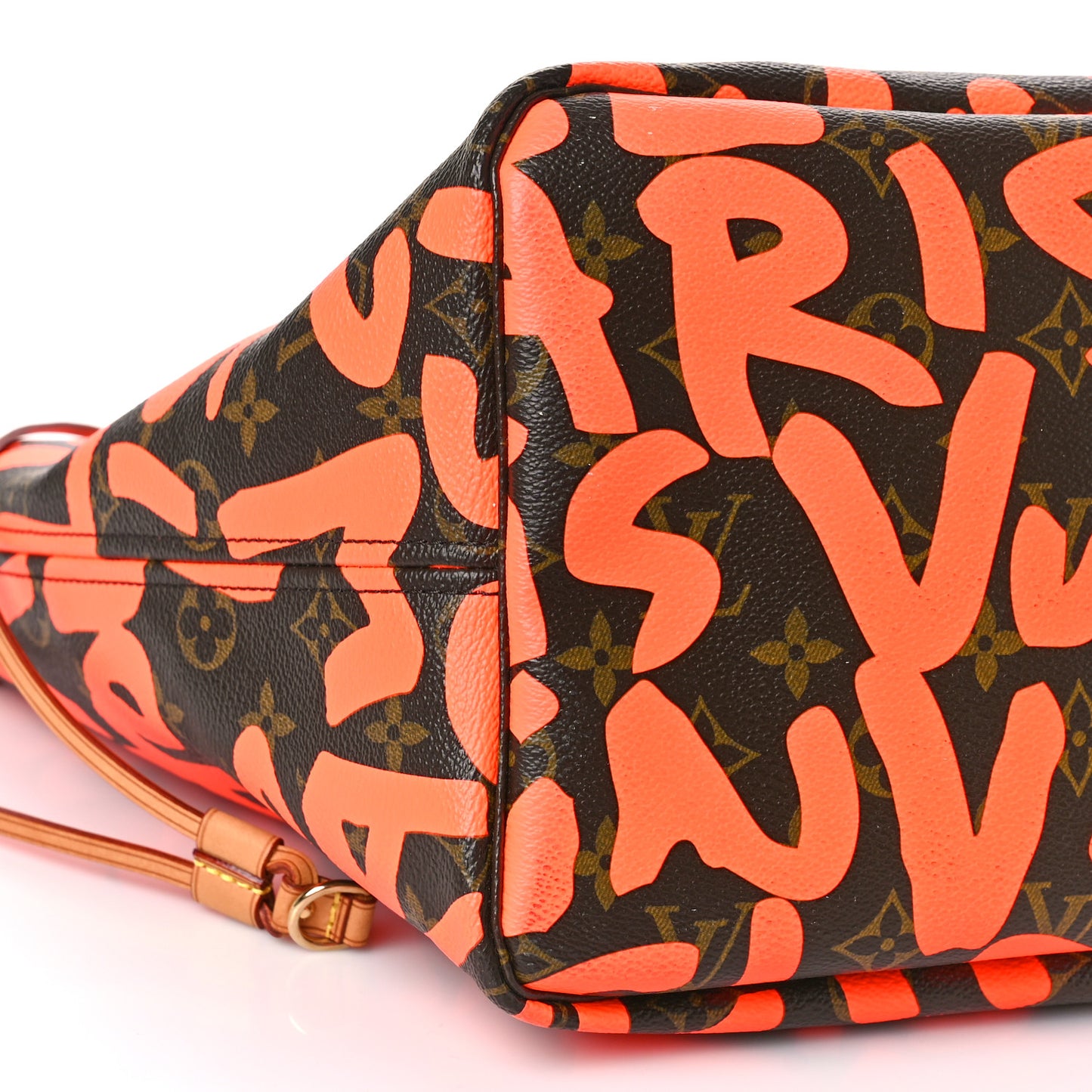 Monogram Graffiti Neverfull GM Orange