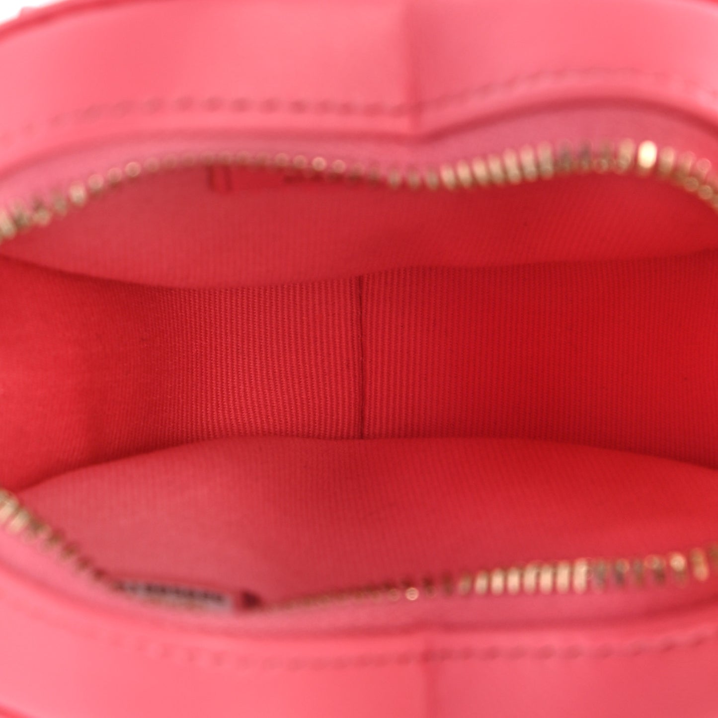 Lambskin Quilted CC In Love Heart Waist Belt Bag With Chain Pink