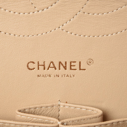 Chanel Caviar Quilted Jumbo Double Flap Beige Clair 8 of 10