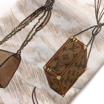 Louis Vuitton Silk Monogram Up And Away Bandeau Light Pink 4 of 4