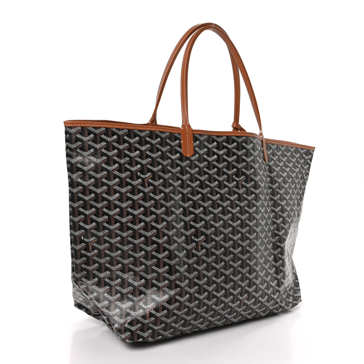 Goyard Goyardine Saint Louis GM Black Gold 4 of 11