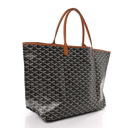 Goyard Goyardine Saint Louis GM Black Gold 4 of 11