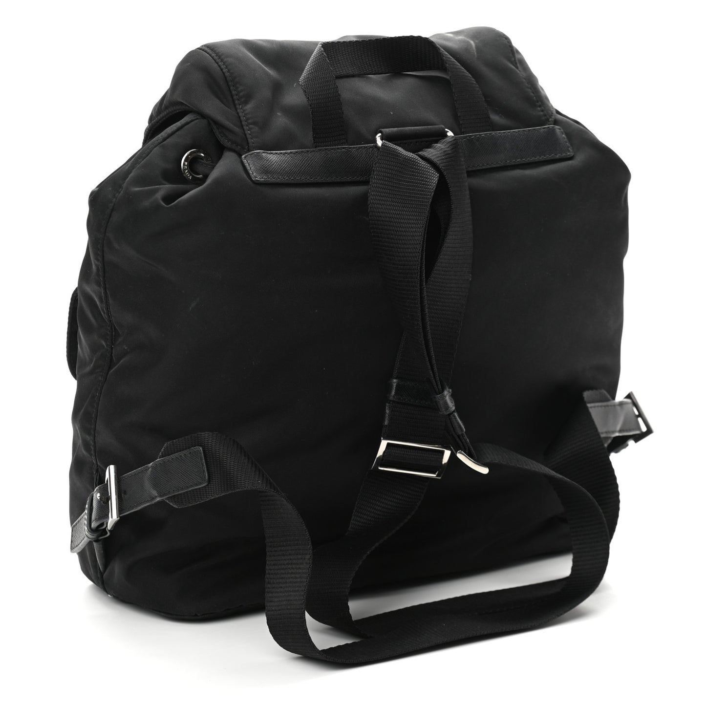Nylon Vela Medium Backpack Black
