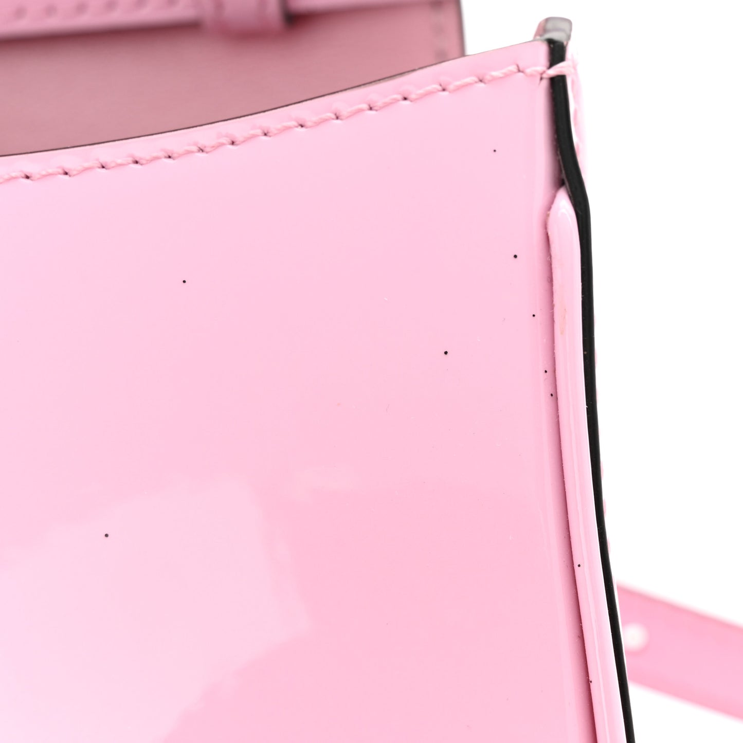 Patent Mini La Medusa Bag Pink