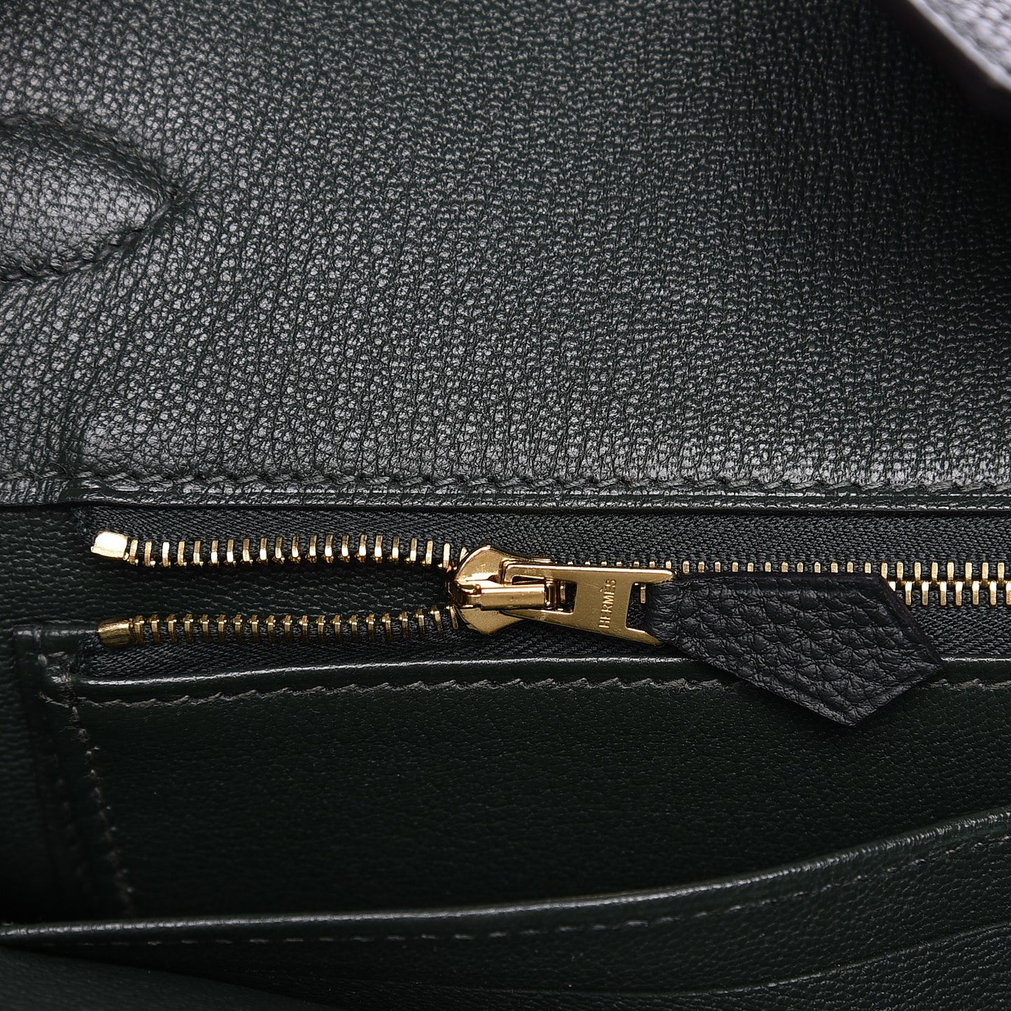 Togo Birkin 35 Vert Fonce