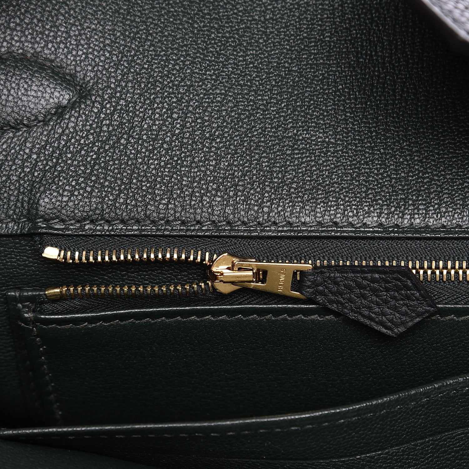 Hermes Togo Birkin 35 Vert Fonce 8 of 30