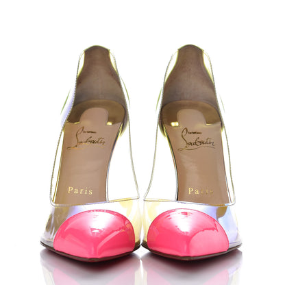 Christian Louboutin Disco PVC Hologram Debout 100 Pumps 38 Multicolor 2 of 10
