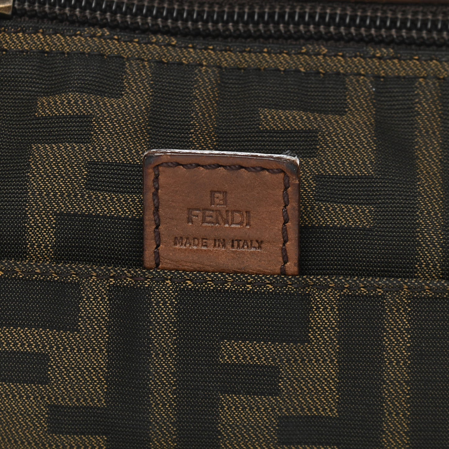 Zucca Vitello Patchwork Belt Bag Tobacco Sabbia