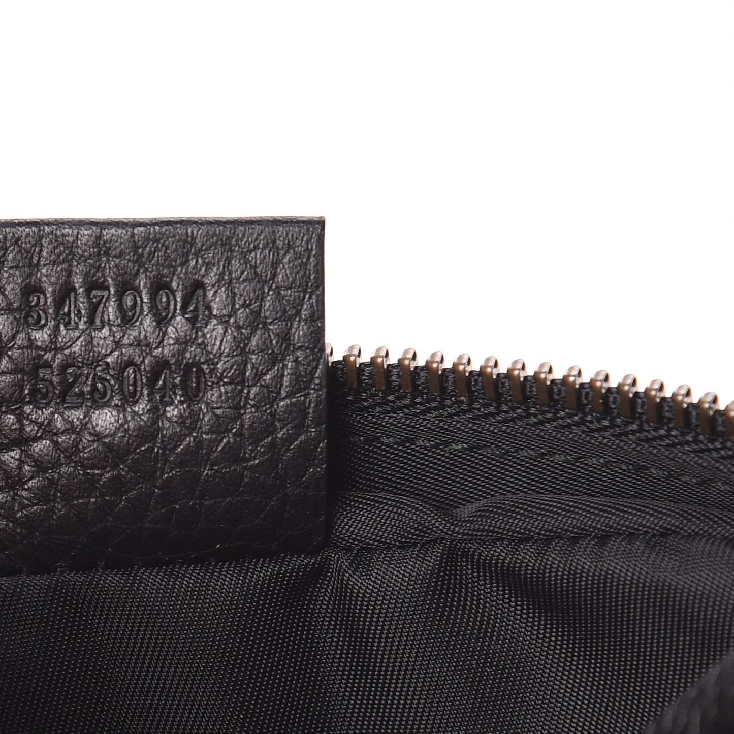 Pebbled Calfskin Mini Soho Disco Bag Black