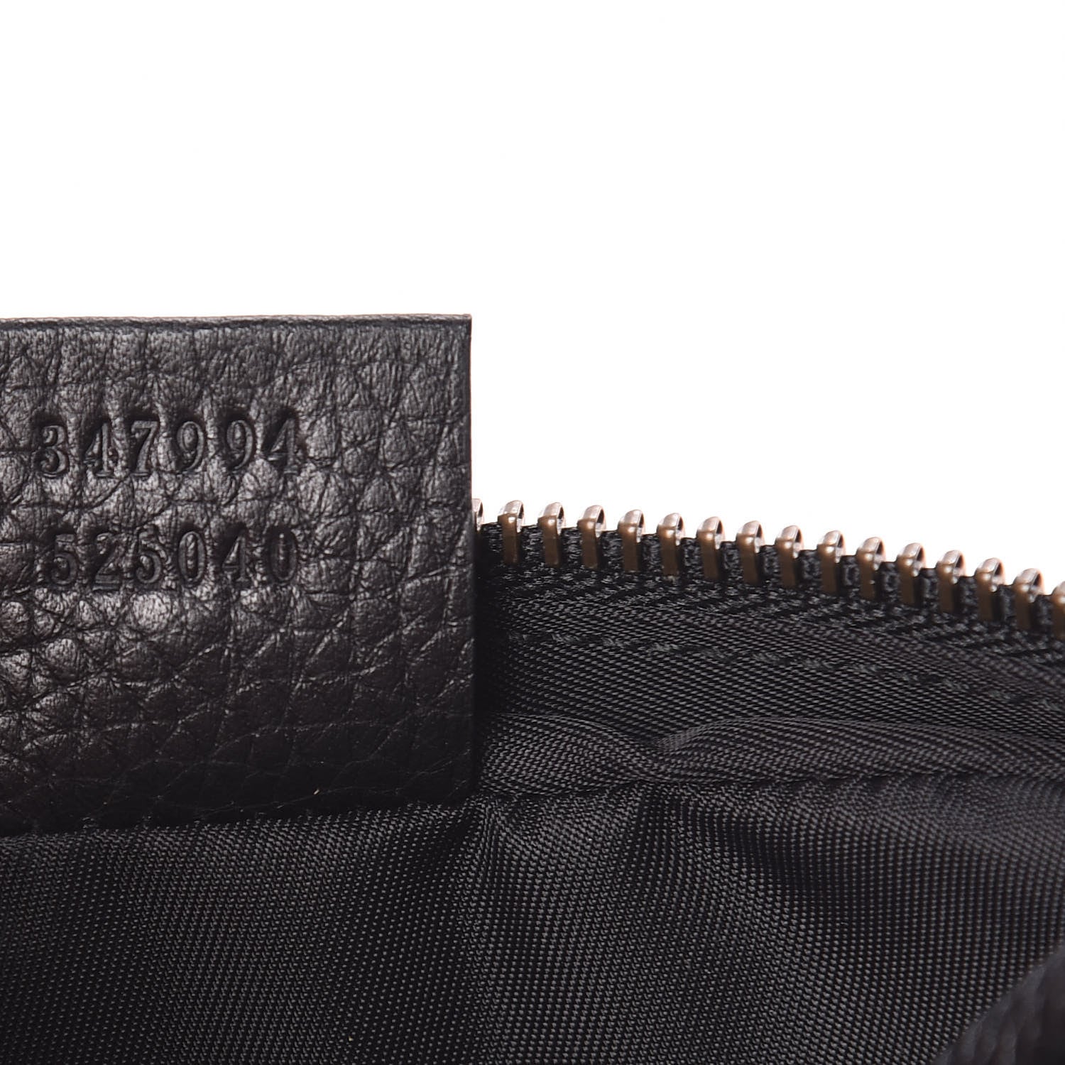 Gucci Pebbled Calfskin Mini Soho Disco Bag Black 7 of 10
