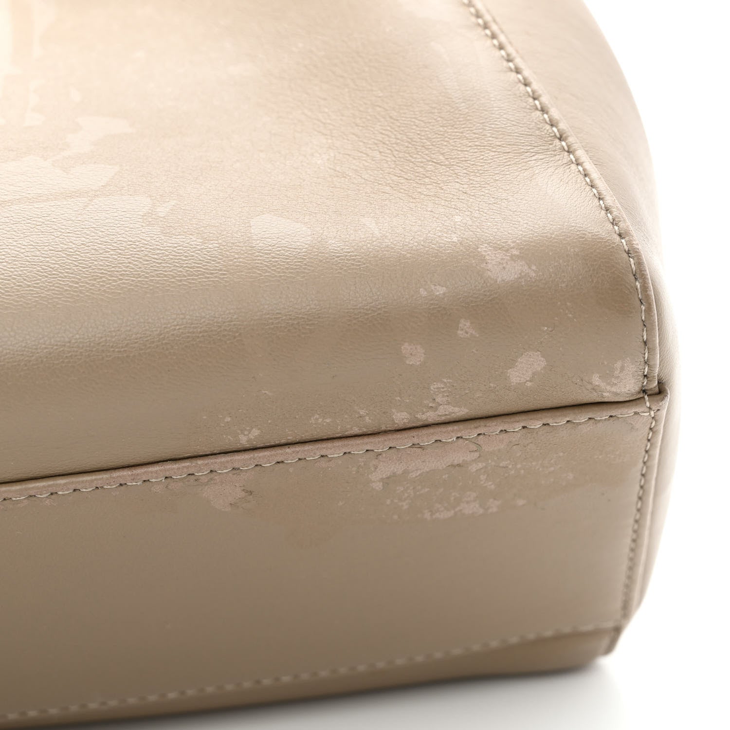 Fendi Nappa Mini Peekaboo Iconic Satchel Tortora 17 of 18