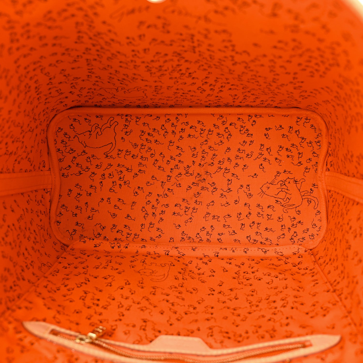 Louis Vuitton Catogram Neverfull MM Marron 6 of 11