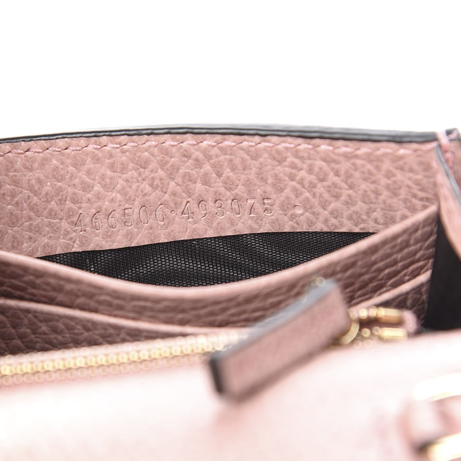 Gucci Dollar Calfskin Medium Betty Chain Wallet Soft Pink 6 of 12