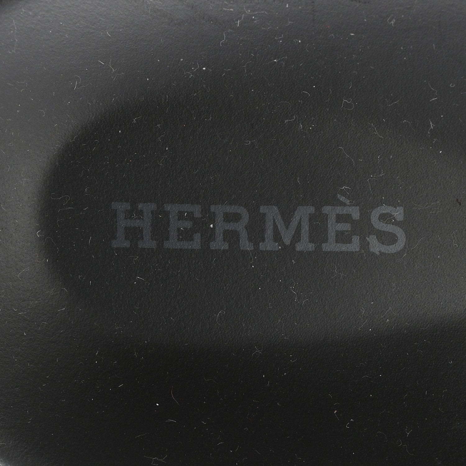 Hermes Nappa Mens Infra Sandals 42 Black 8 of 10
