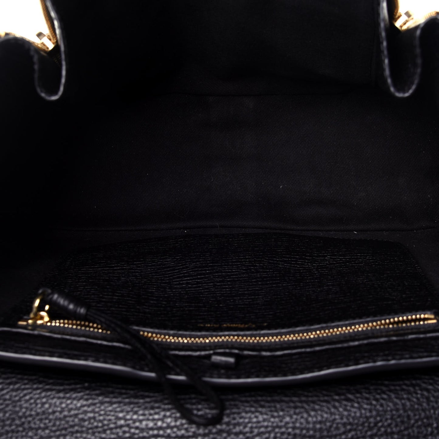 Textured Calfskin Medium Pashli Satchel Black