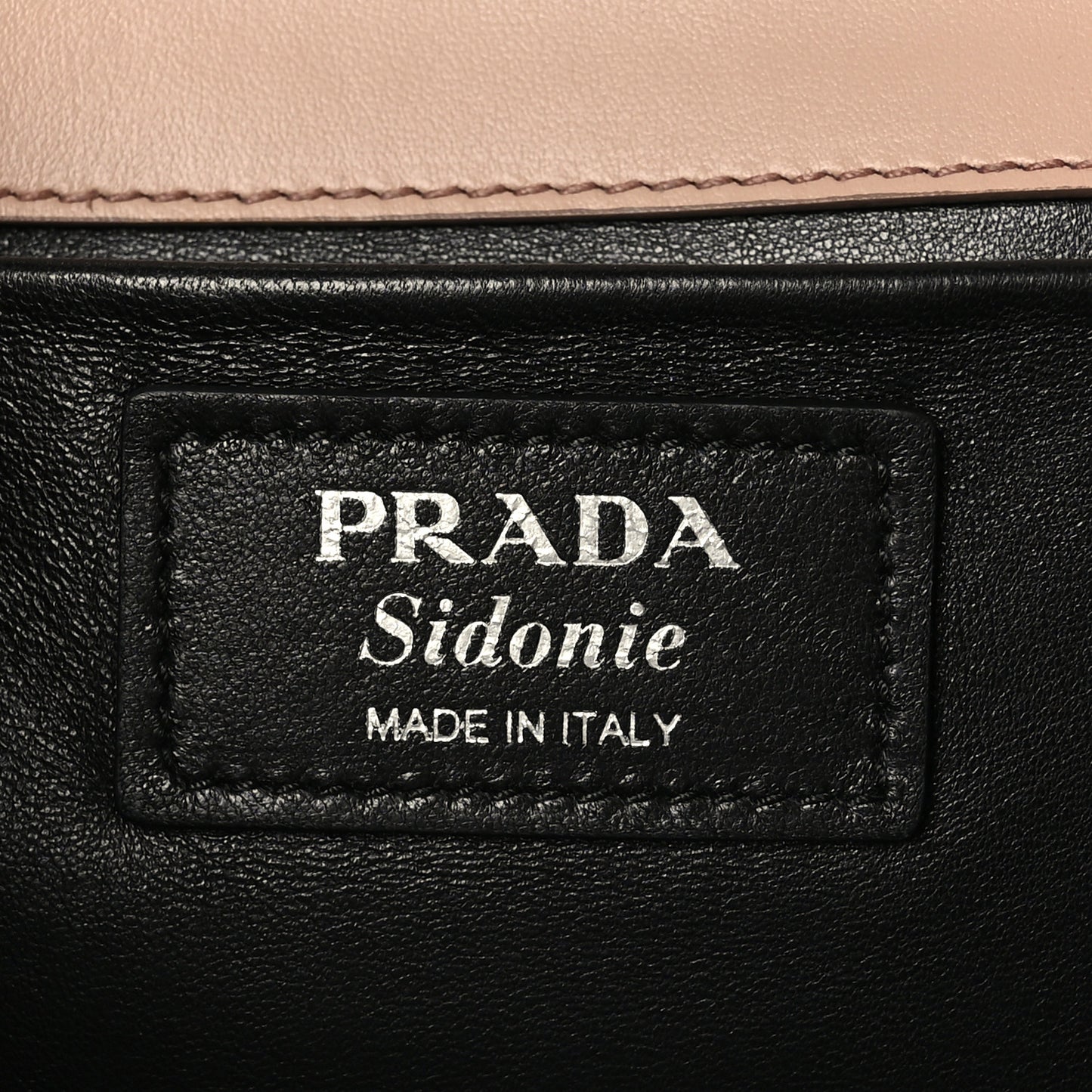 City Calfskin Saffiano Sidonie Shoulder Bag Cipria