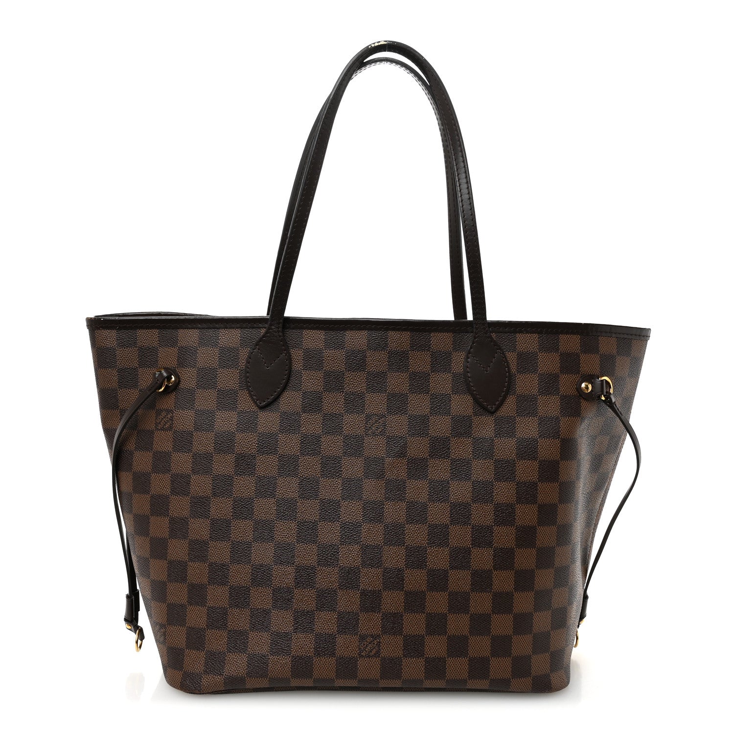 Louis Vuitton Damier Ebene Neo Neverfull MM Rose Ballerine 1 of 13