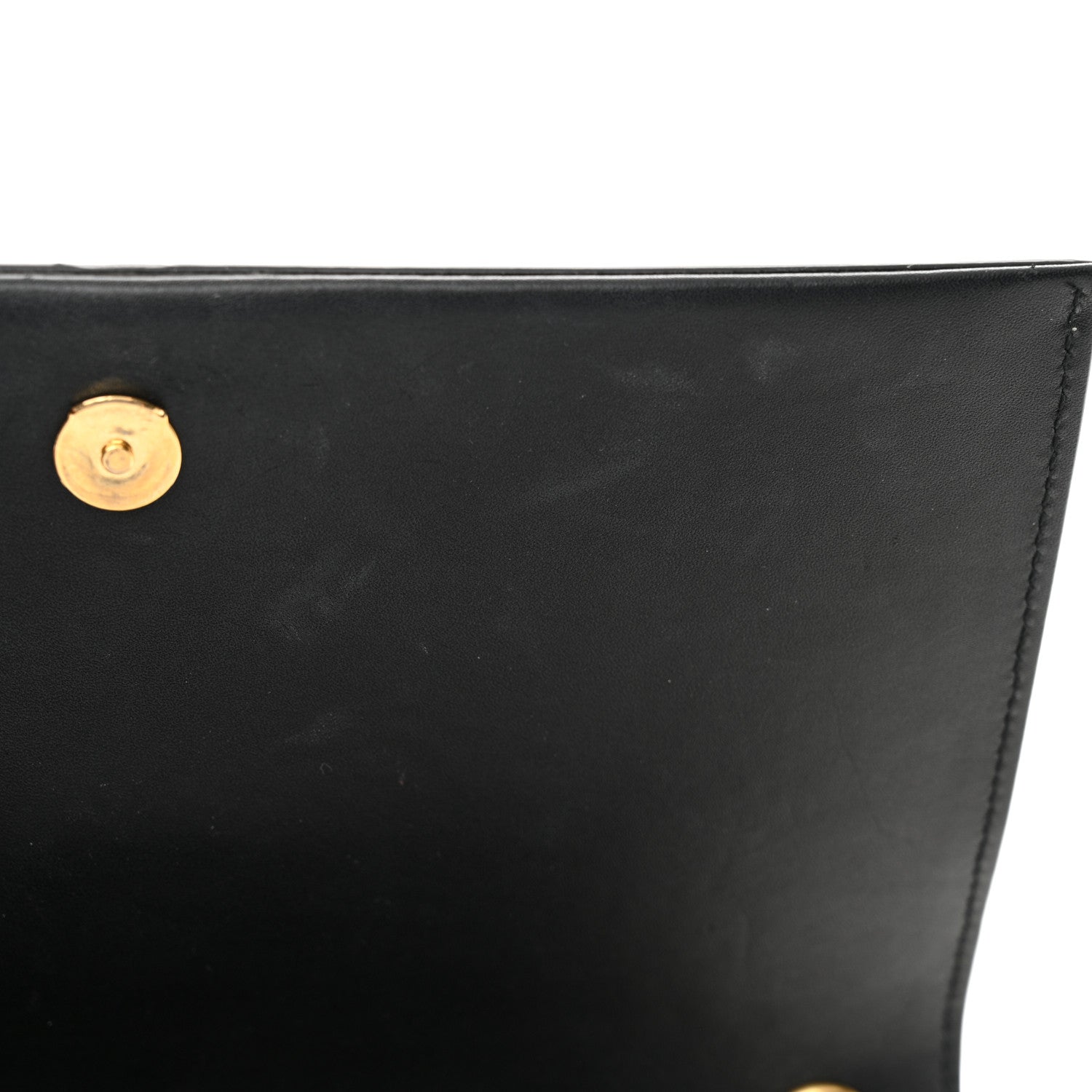 Saint Laurent Smooth Calfskin Medium Classic Monogram Kate Tassel Satchel Black 13 of 15